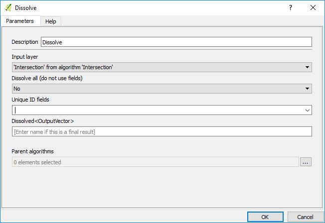 Usage Of Qgis Dissolve Geoalgorithm In Qgis Graphical Modeler 2 18 19 - Premium Sunset Image Gallery - High Resolution