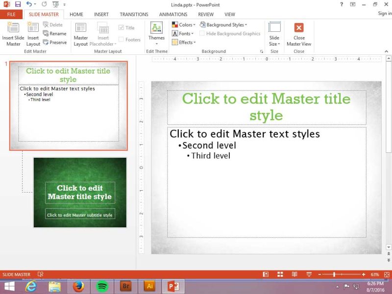 Error Ppt Pptx - Creative Geometric Image - Mobile