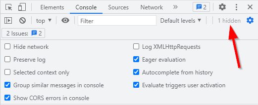 How To Show Hidden Errors In Console On Chrome For Javascript Code - Best Gradient Designs in Full HD