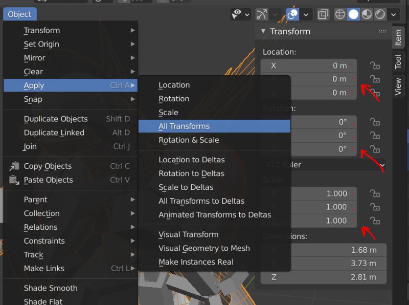 Parent Parenting Objects To Armature Changes Position Blender Stack - Best Colorful Designs in 4K