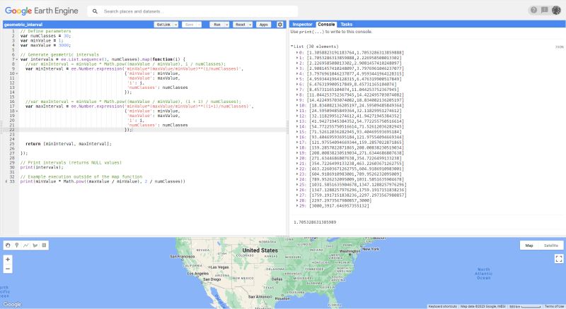 Google Earth Engine Geometric Interval Classification With Gee - Premium Light Texture Gallery - Mobile