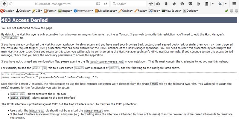 Tomcat8 Unable To Access Tomcat 8 Host Manager I Can Access Manager - 8K Space Photos for Desktop