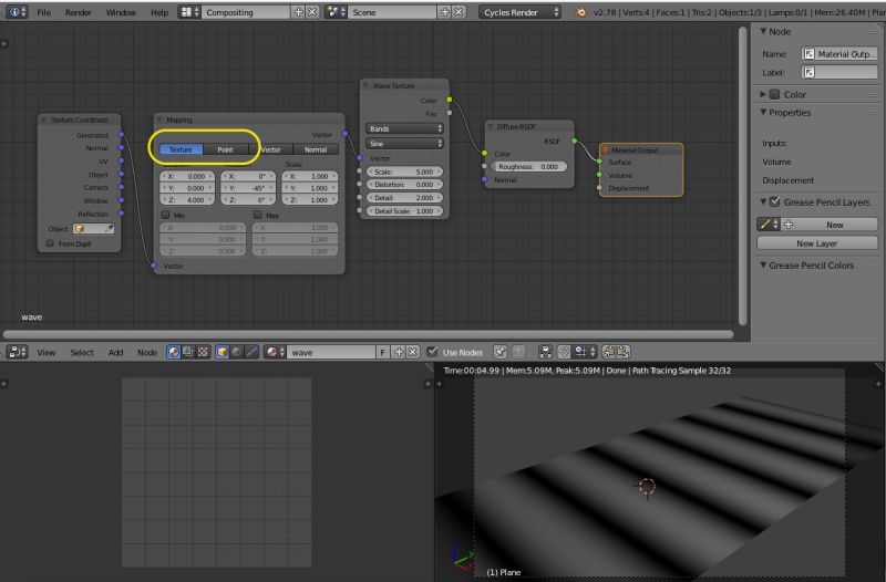 Texturing Move Wave Texture Along Object With Keyframes In Cycles - Best Dark Wallpapers in 8K