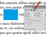 Typography Indesign Inline Text Wrap Object Graphic Design Stack