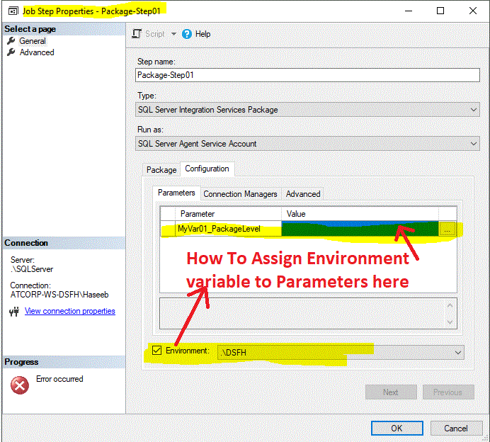 Sql Server How To Use Environment File In Ssis Job Step Property - Mobile Nature Pictures for Desktop