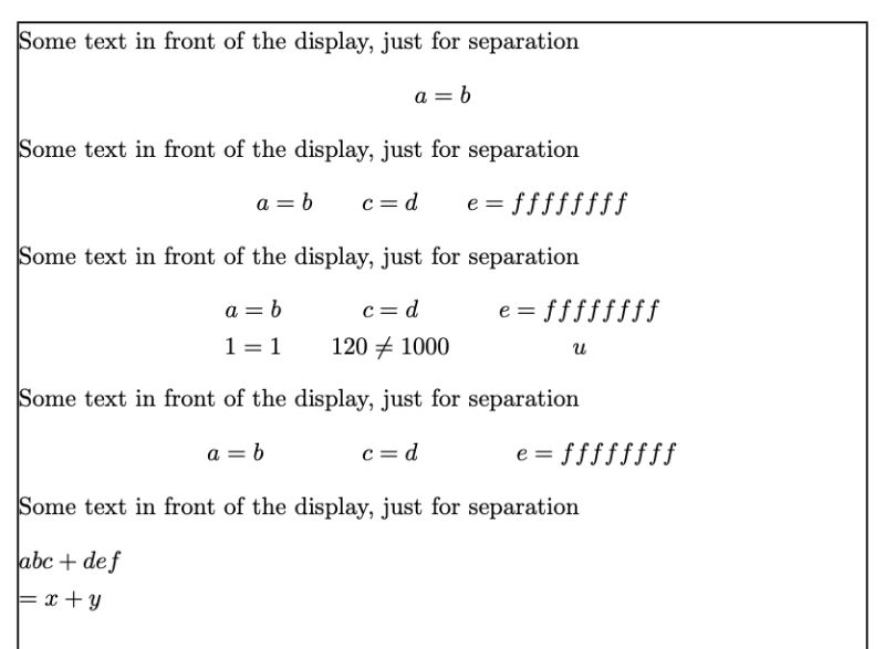 Newcommand And Math Environment Tex Latex Stack Exchange - Premium Abstract Image Gallery - Mobile
