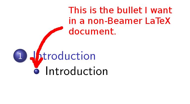 Itemize Using Beamer Bullets In Poster Tex Latex Stack Exchange - HD Space Wallpapers for Desktop