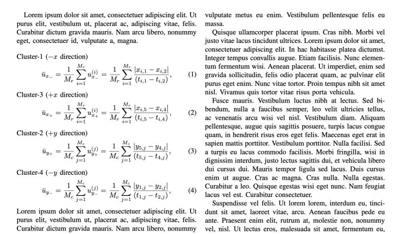 Equations How To Use Align In A Two Column Document Tex Latex Stack Exchange - Geometric Arts - Gorgeous 8K Collection