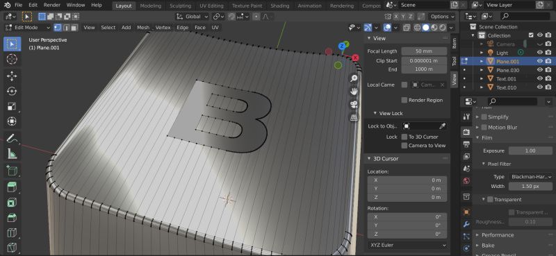 Modifiers Embedding Text In Curved Surface Blender Stack Exchange - Ultra HD High Resolution Minimal Patterns | Free Download