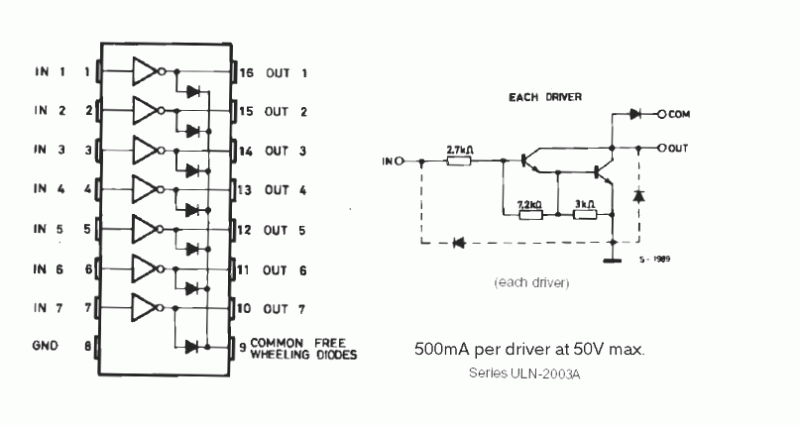Uln2003apg Ti High Current Drive Veswin Electronics - Premium Vintage Pattern Gallery - Ultra HD
