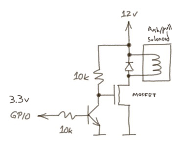 Raspberry Pi Mosfet Npn Transistor 24v Solenoid Raspberry Pi Mosfet Npn Transistor 24v Solenoid