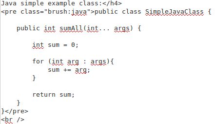 Html Formatting Pre Formatted Text Webmasters Stack Exchange - Elegant Nature Image - HD