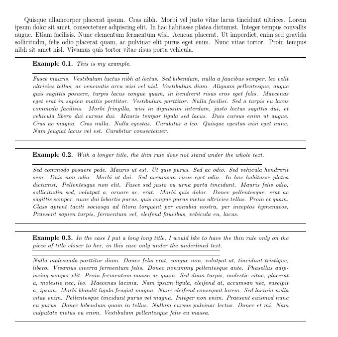 Sectioning Latex Dynamic Rule Width Depending On Text Length With - Colorful Backgrounds - Incredible Mobile Collection