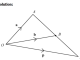 Position Vectors Problem Mathematics Stack Exchange