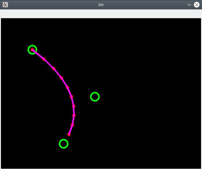 C How To Draw A Bazier Spline Opencv Stack Overflow - Landscape Illustrations - Beautiful 4K Collection
