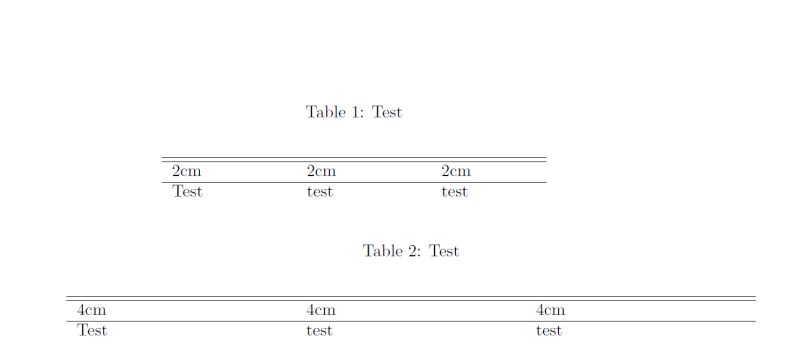 Longtable How To Achieve Same Table Width With Different Column - Best Light Photos in 4K