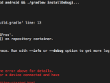 Javascript React Native Android Gives Error About Gradle Stack Overflow