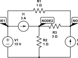 Node Voltage Method How To Resolve With Voltage And Current Sources