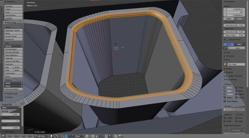Modeling Bevel Tool Creating Intersecting Faces Blender Stack Exchange - Premium Minimal Texture Gallery - Retina