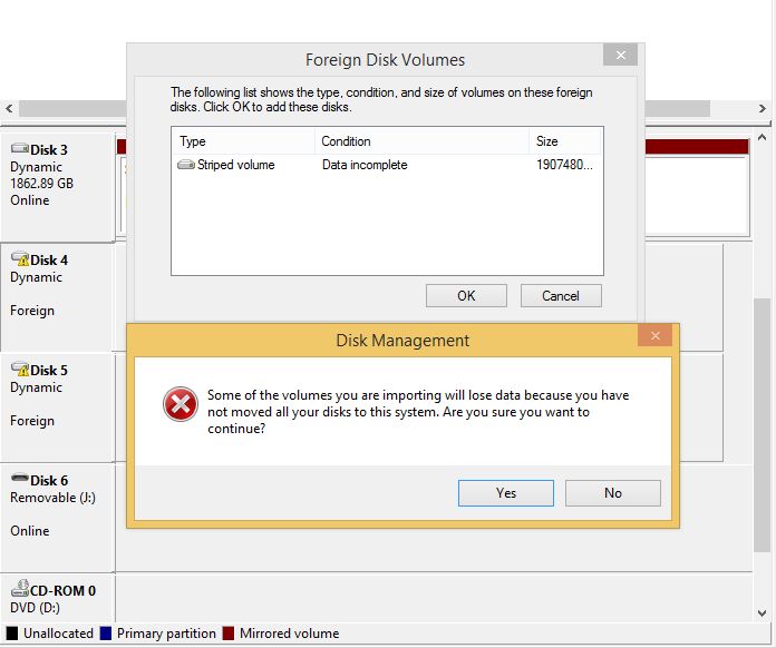 Raid Troubles Foreign Config Present Hardware Infrastructure - High Quality Nature Pattern - High Resolution