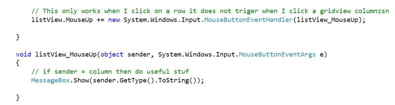C Listview Column Header Double Click Event Stack Overflow - Premium Geometric Art Gallery - Desktop