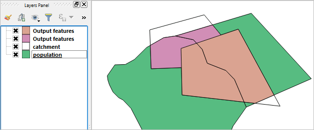 Qgis Clipping Stacked Polygons With Onderlying Polygon Layer - Premium Sunset Texture Gallery - Desktop