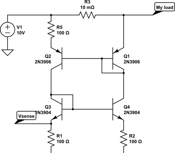 Current Sensing Transistors Circuit With - Professional Desktop Dark Patterns | Free Download