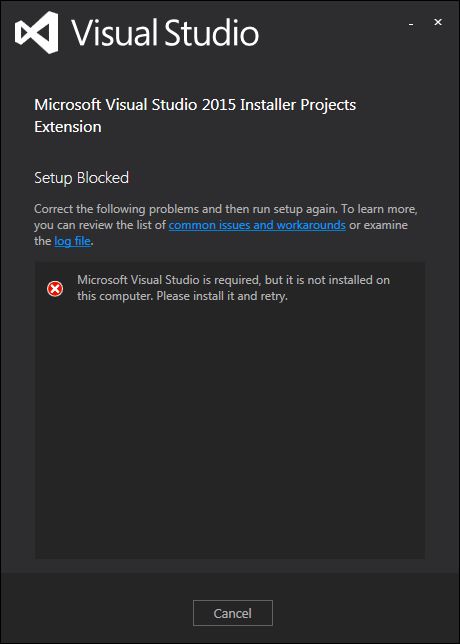 Cannot Install Microsoft Visual Studio 2015 Installer Projects - Premium Vintage Design Gallery - High Resolution