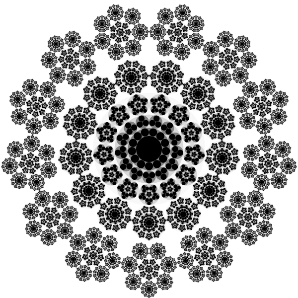 Code Golf Recursive Steiner Chains Code Golf Stack Exchange - Full HD Space Backgrounds for Desktop