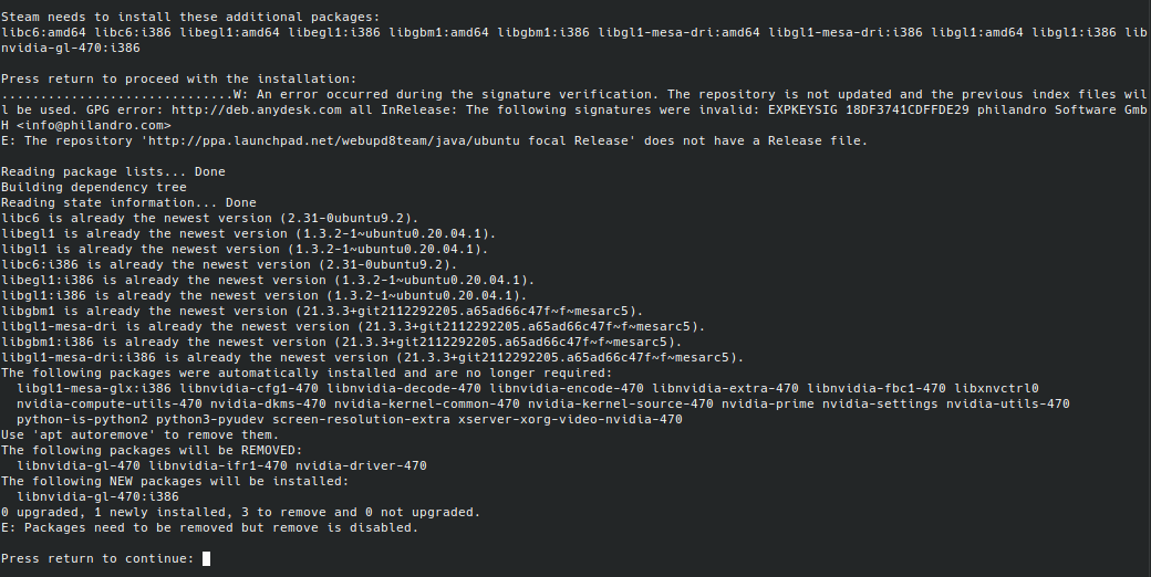 terminal screenshot
