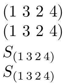 Macros Permutation Operator Tex Latex Stack Exchange - Amazing Full HD Abstract Images | Free Download