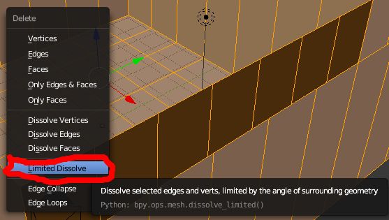 Modifiers Limited Dissolve And Face Loop Selection Blender Stack - Best Minimal Wallpapers in Retina