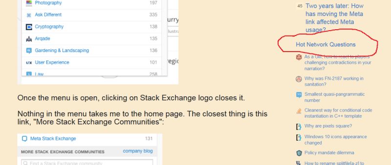 Accessing The Stack Exchange Home Page From A Community Page Meta - Download Stunning Mountain Pattern | Retina