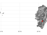 R Plotting Points In Map Long And Lat Ggplot2 Stack Overflow