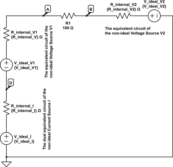 Two Power Supplies With Different Current In Series Electrical - Abstract Design Collection - 8K Quality