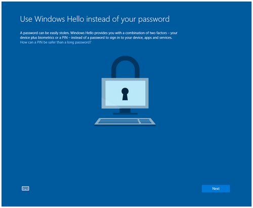 How To Skip Adding A Pin During Windows 10 Set Up - Stunning Geometric Photo - Ultra HD
