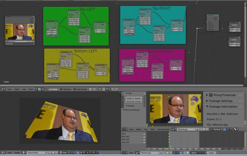 Corner Pin Node Blender Manual - Abstract Images - Professional Retina Collection