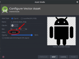 Java Android Studio Crashes When Clicking Color On Vector Assets