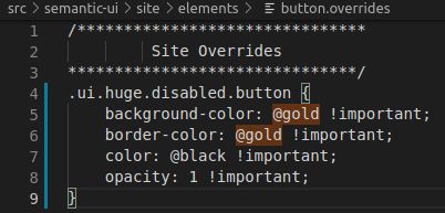 Reactjs How To Style Semantic Ui Disabled Button Stack Overflow - 8K Gradient Patterns for Desktop