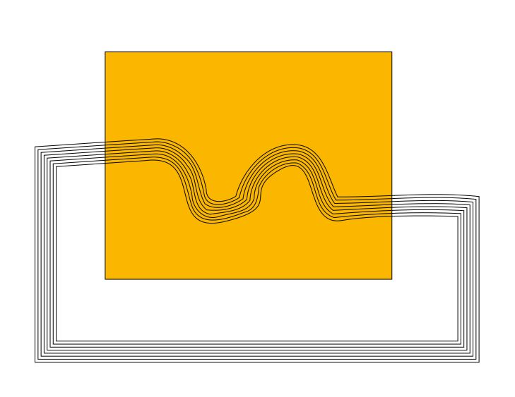 Open Closed Paths - Ultra HD Geometric Images for Desktop