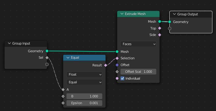 Extrude Only One Face Using Geometry Nodes Blender Stack Exchange - Premium Colorful Image Gallery - Full HD