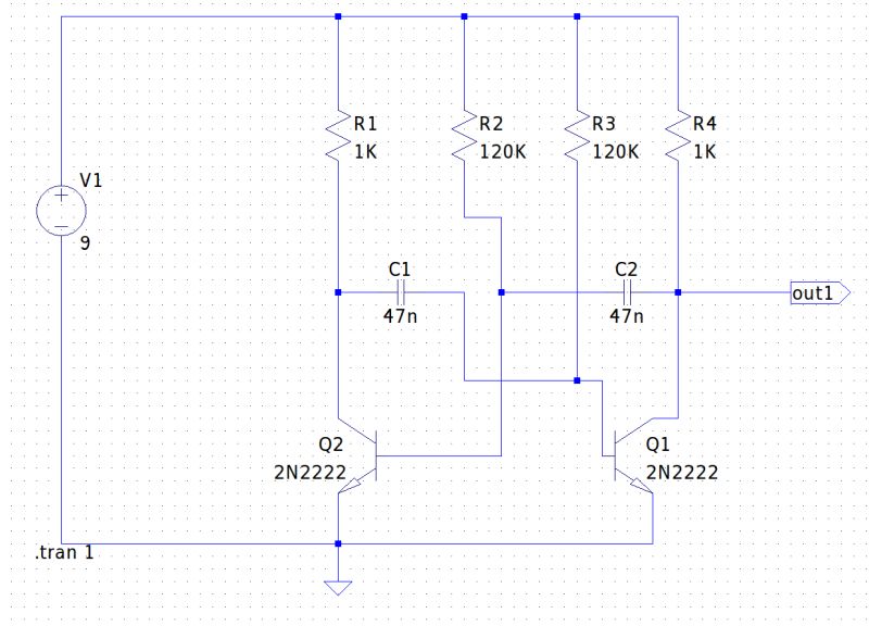 Flipflop Bjt Astable Multivibrator Electrical Engineering Stack - Space Texture Collection - HD Quality