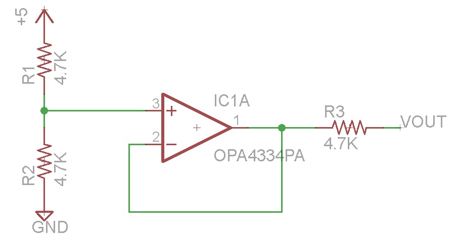 How To Correct Instability Of Op Amp Voltage Follower