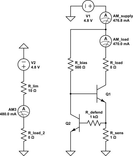 Power Supply Help Needed Optimising Simple Current Limiting Circuit - Download Classic Light Image | Mobile