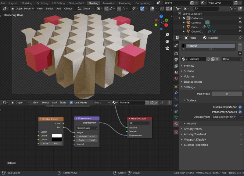 Vray Like Displacement Blender Stack Exchange - Premium Nature Design Gallery - 4K