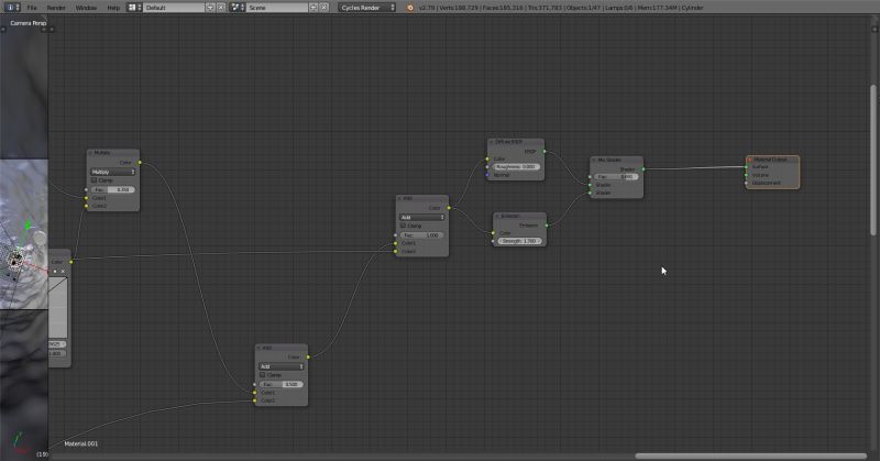 Cycles Render Engine Displacement On Object Stops It From Using - Download Classic Vintage Photo | Desktop