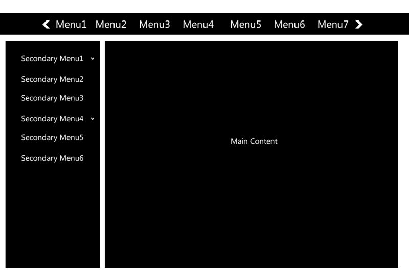 Component Horizontal Slide Menu In Oxygen Oxyextras - Artistic HD Landscape Arts | Free Download