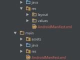 Android Studio Two Flavors With Different Manifest Files Stack Overflow