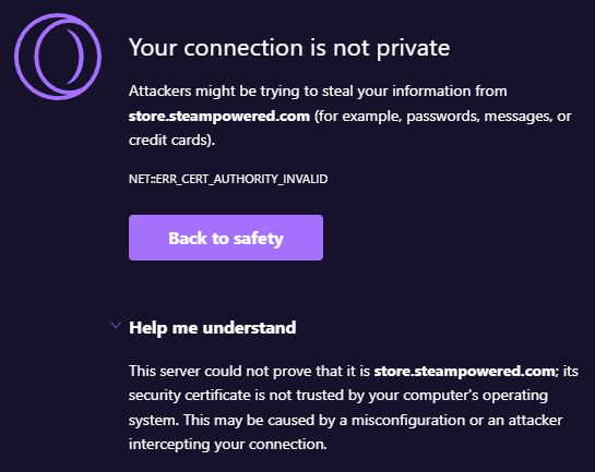 Invalid Ssl Certificate For Steamcommunity Com Issue 3735 - High Quality Space Art - Retina