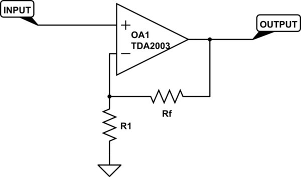 Operational Amplifier Using Tda2003 As A Typical Op Amp Electrical - Classic Sunset Illustration - HD